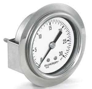 1008S/SL 63/100mm Pressure Gauge 1.6% Accuracy